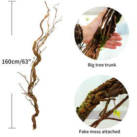 CONGZHANHH wall hanging artificial plants brings greenery to homes or events