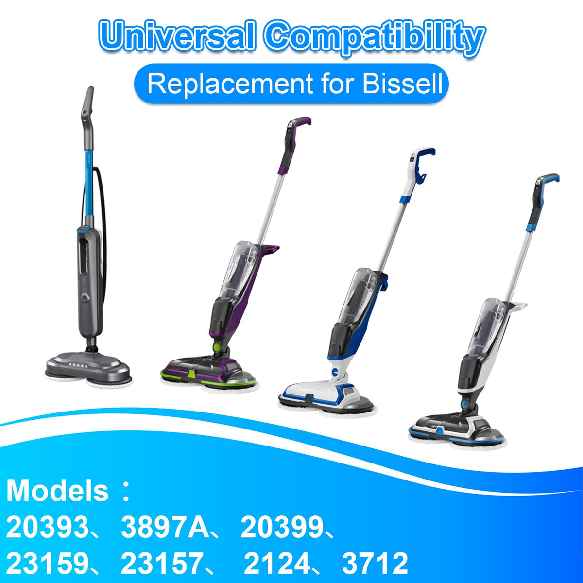 Conloquen nylon bristles deliver deep-clean action on Spinwave mop