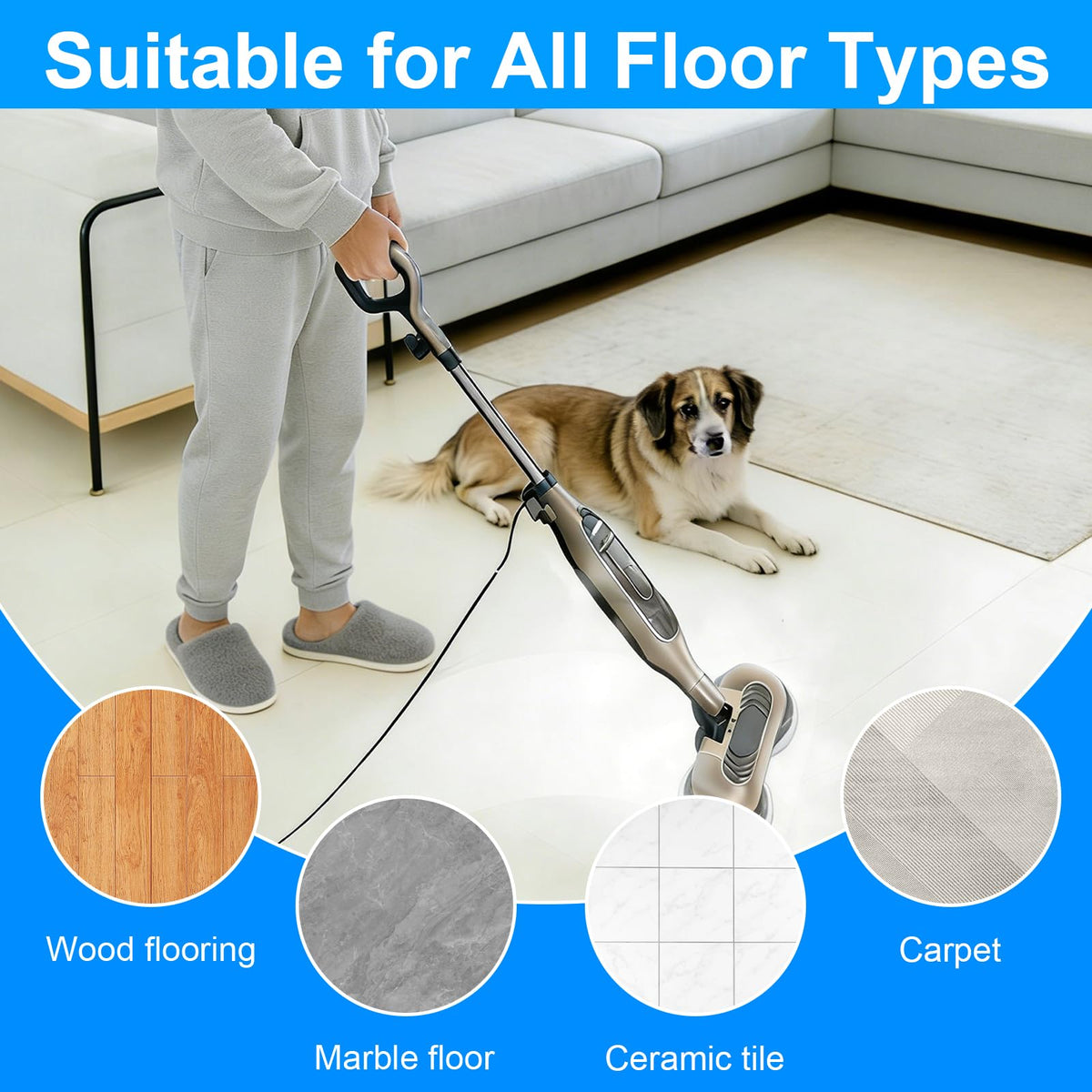 Conloquen heat-resistant brush demonstrates long-lasting performance during steam cleaning