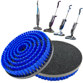 Conloquen upgraded brush head for Spinwave shows durable bristles for deep cleaning on hard floors