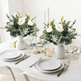 Consevisen eucalyptus stems style D suitable for vase arrangements and DIY crafts.