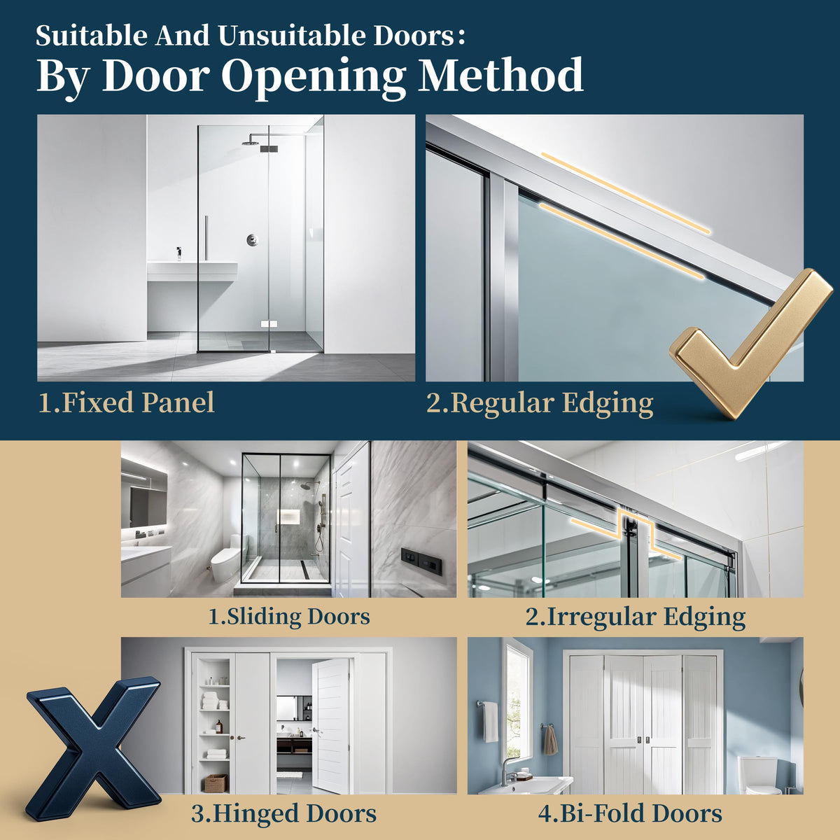 Consumest sleek modern design complements any bathroom decor.