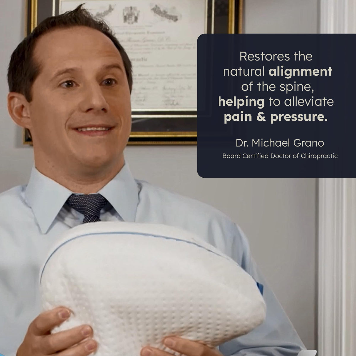 Contour Legacy breathable memory foam for heat dissipation during sleep