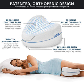 Contour Legacy leg pillow includes a 1-year warranty.