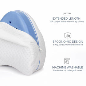 Contour Legacy leg pillow soft curves fit your legs.
