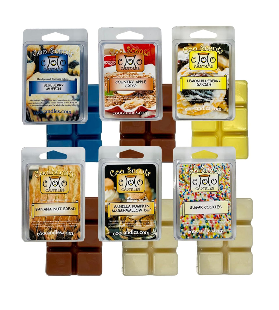 Coo Candles Bakery Melts Apple Crisp in a warmer, delivering cozy orchard notes