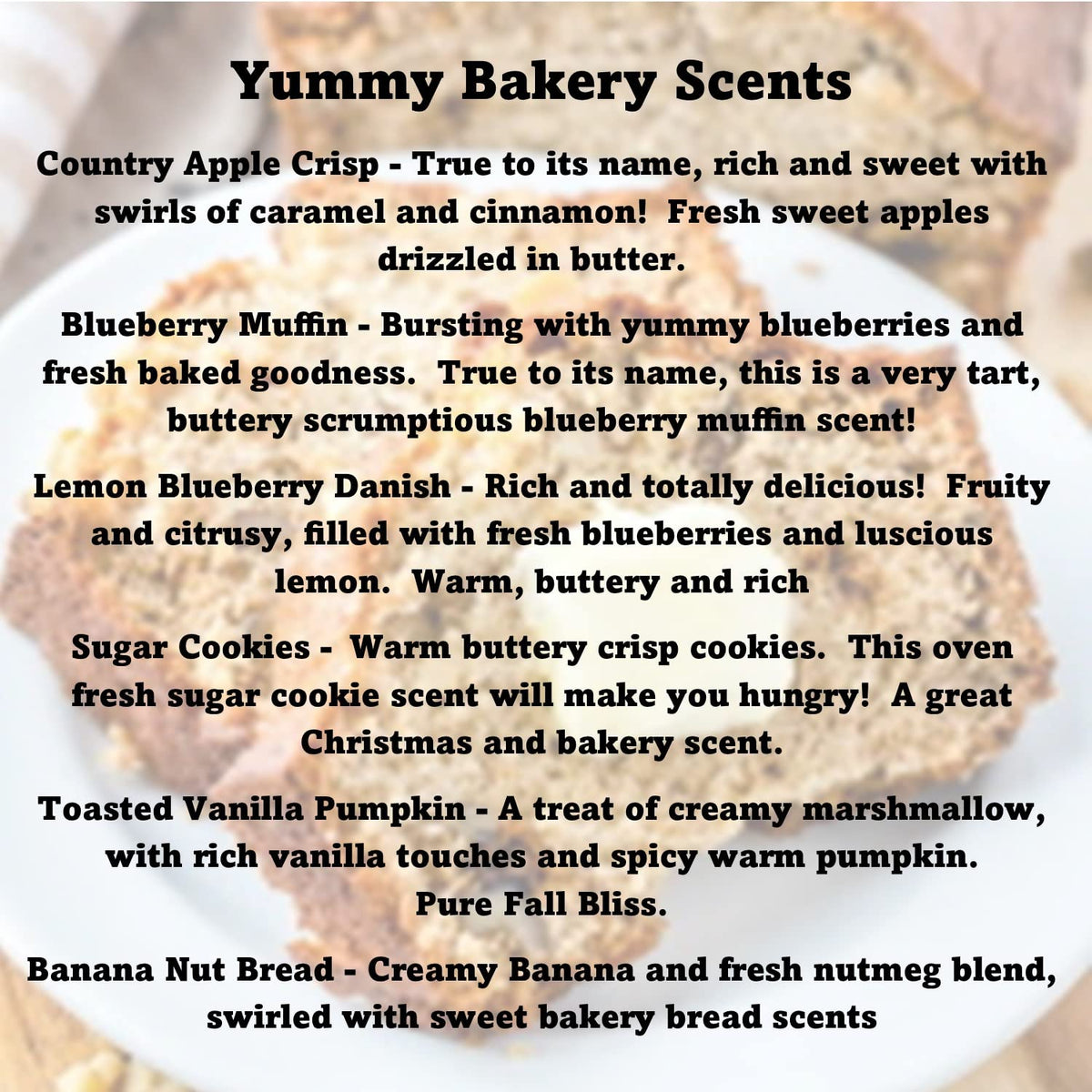 Coo Candles Bakery Melts Blueberry Muffin scent filling a room