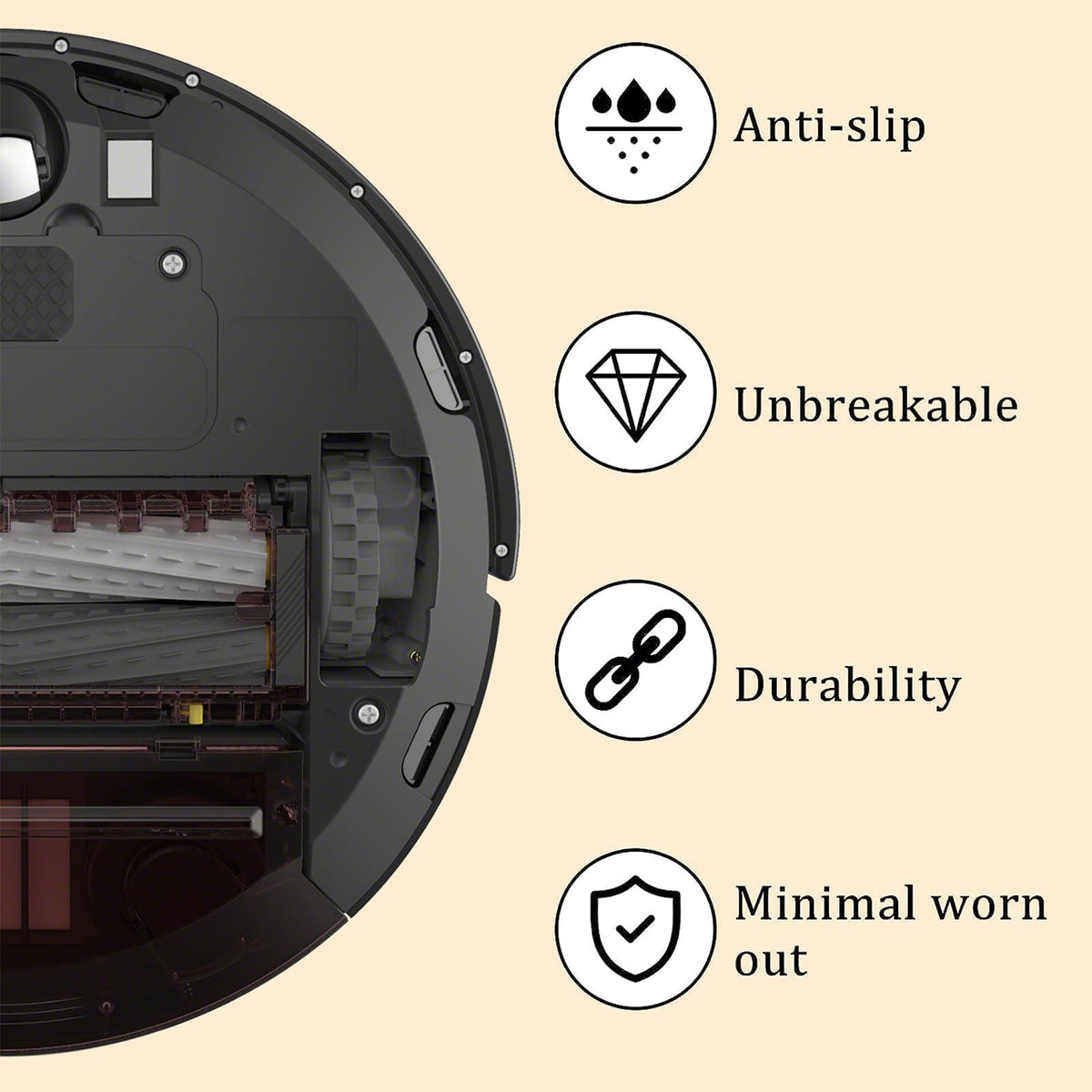 Coodss complete set of left and right wheels lets you replace both at once