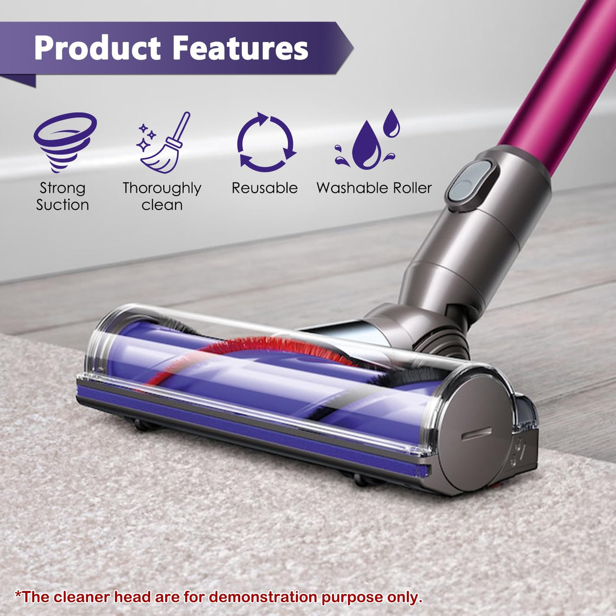 Coodss durable ABS plastic body boosts long-term durability