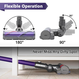 Coodss Dyson-compatible roller brush head cleans carpets efficiently