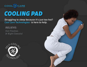 Gel mattress pad under sheets offering up to 3 hours of cool comfort.