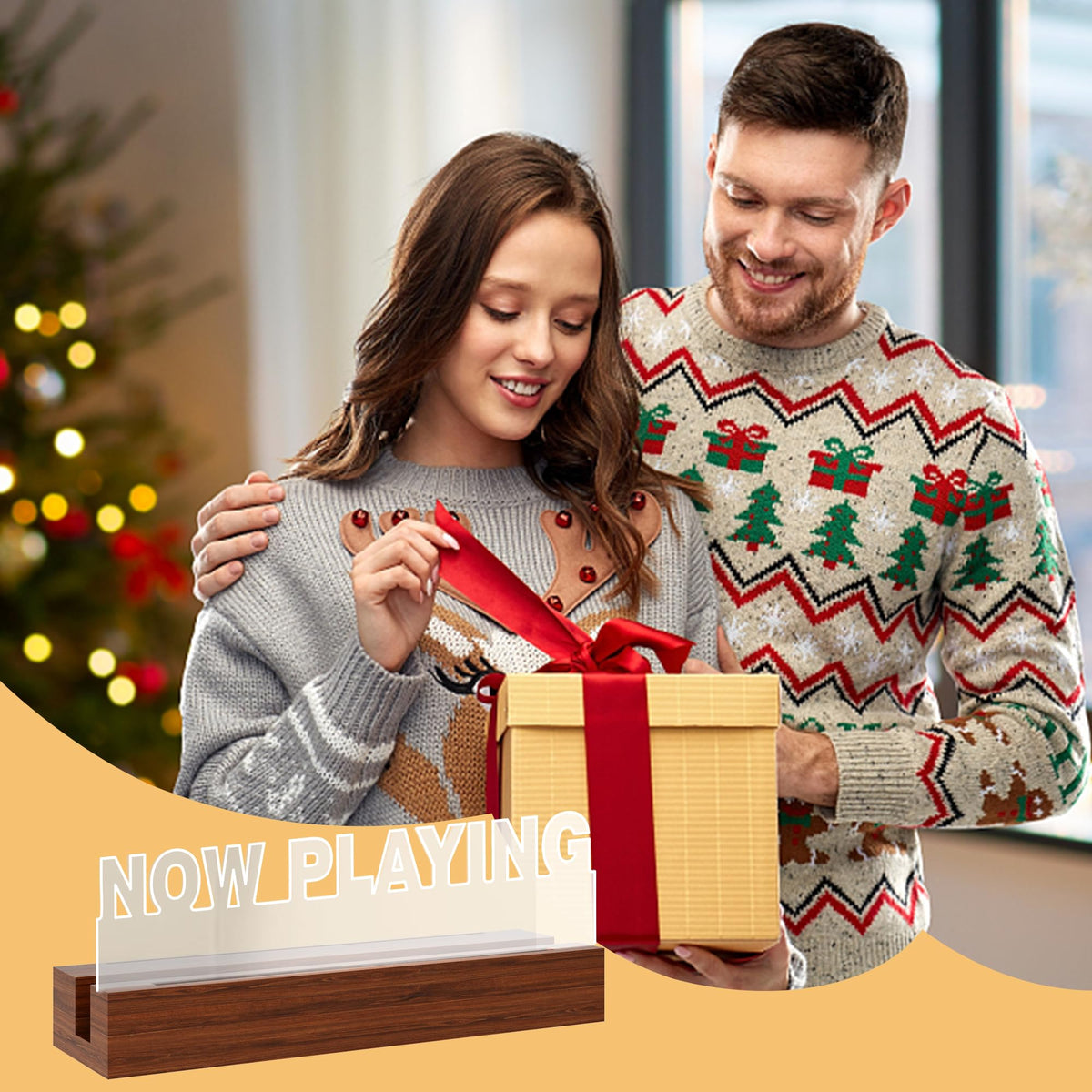 CoolGift Mart durable, scratch-resistant vinyl display keeps albums safe.