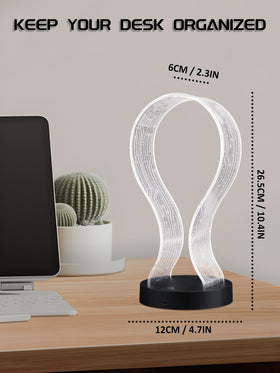 CoolGift Mart PCB-pattern acrylic stand highlighting tech-inspired desk display.