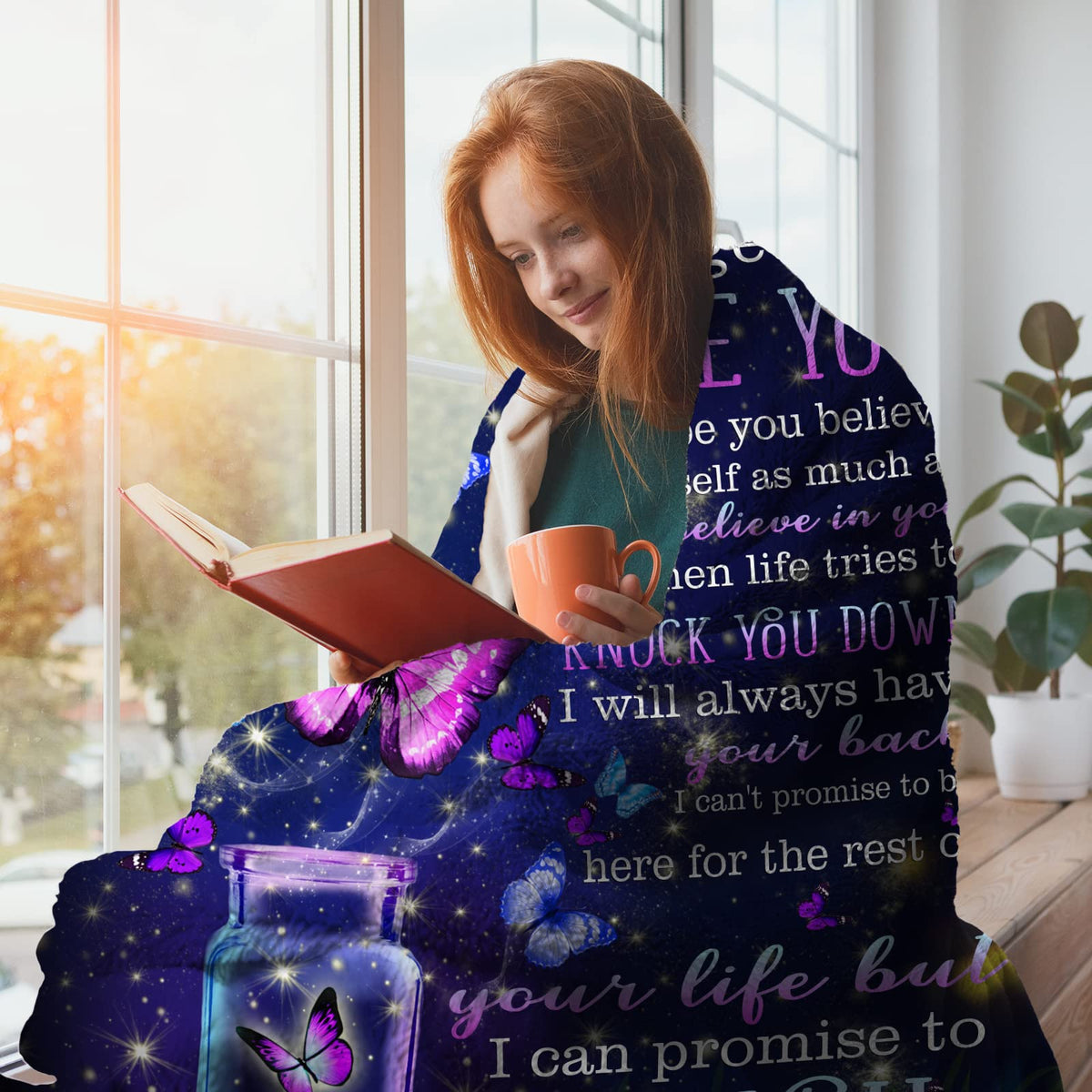 Coolim blanket arrives gift-ready with a heartfelt design