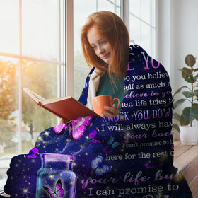 Coolim blanket arrives gift-ready with a heartfelt design