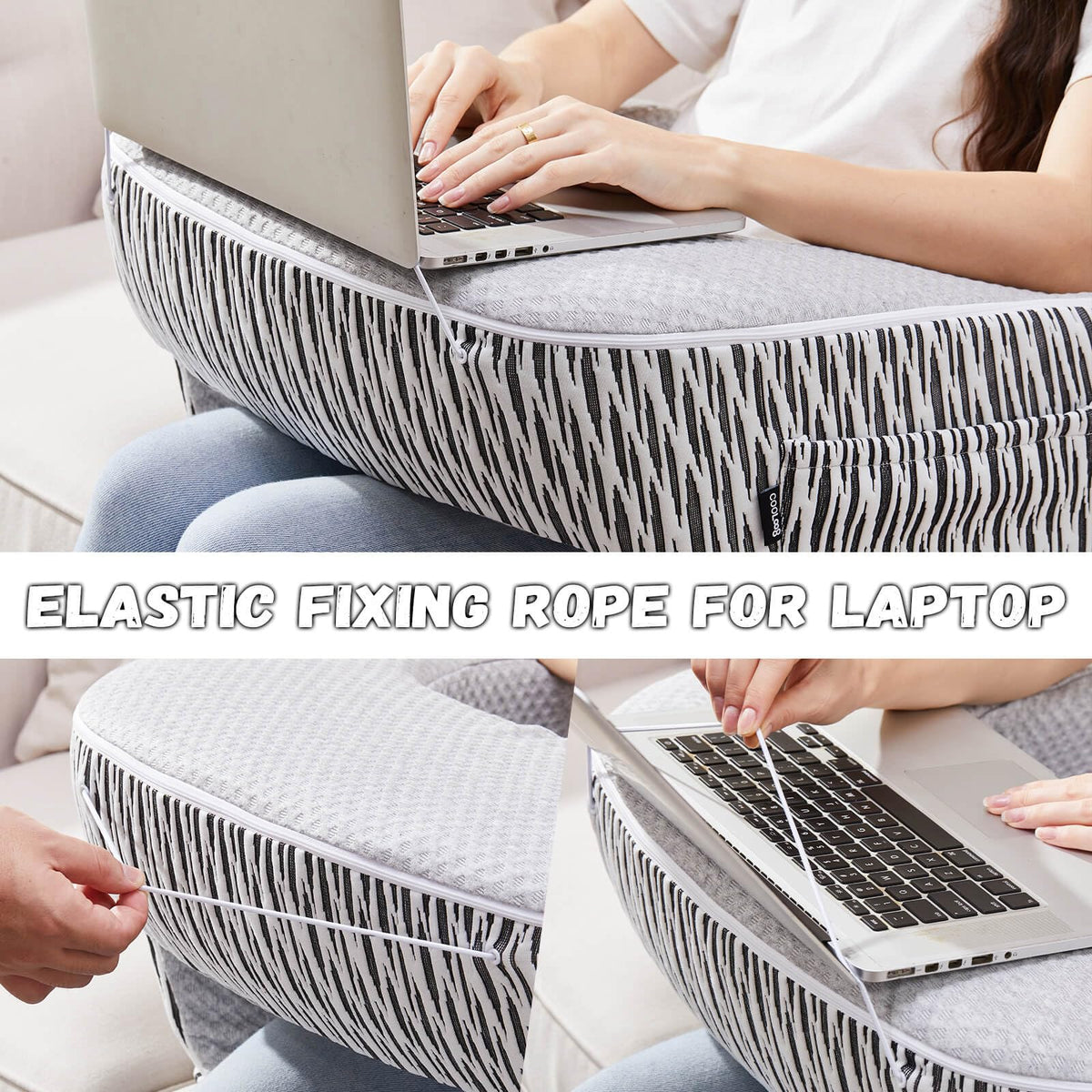 cooloo8 Arm-support Reading Pillow ergonomic design for comfort