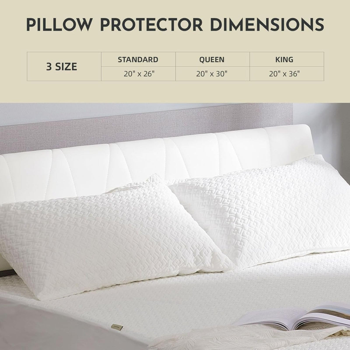 CoolShields auto-lock zipper ensures full protection from dust and dander.