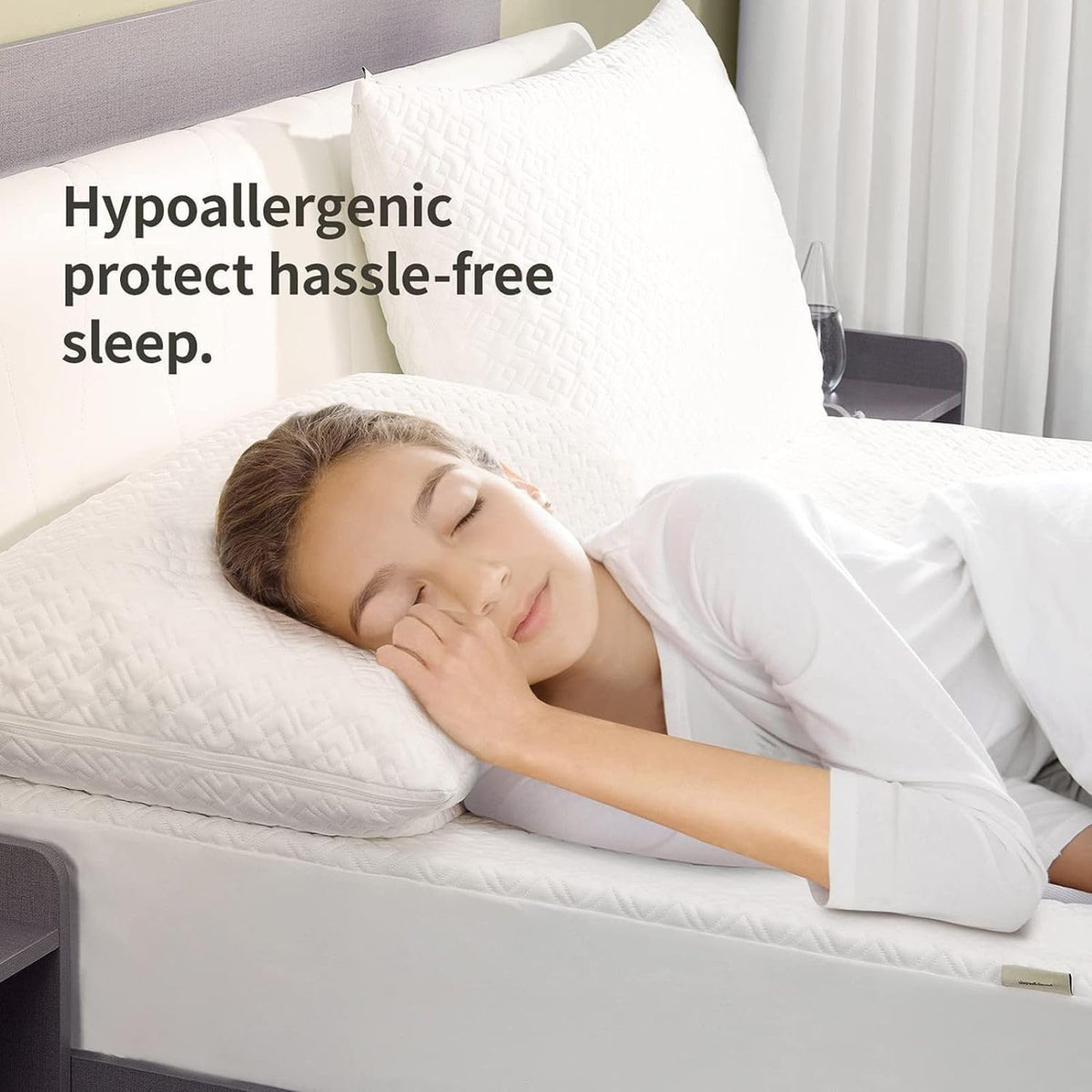 CoolShields durable pillow protector extends pillow life while preserving comfort.