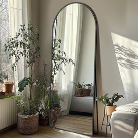 Coomily full-length mirror 56x15 arch top for complete head-to-toe viewing