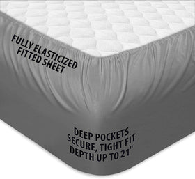 COONP King tufted surface detail adds luxury and even feel.