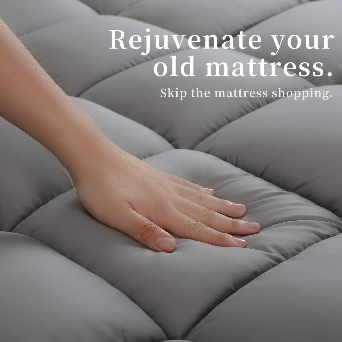COONP King washable cover enables easy care and stain resistance.