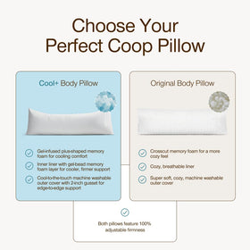 Coop Home Goods Cool+ cover is machine washable for easy care