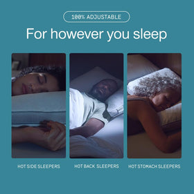 Coop Home Goods Cool Plus Pillow breathable liner highlights heat regulation during sleep
