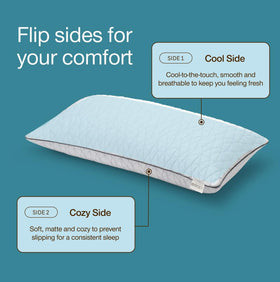 Coop Home Goods lulltra fabric side closeup emphasizes ultra-soft feel.