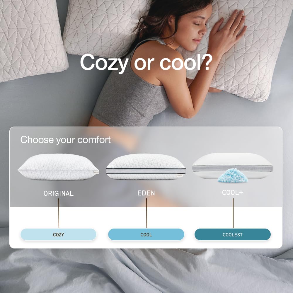 Coop Home Goods Eden Crescent premium materials support restful sleep with breathability.