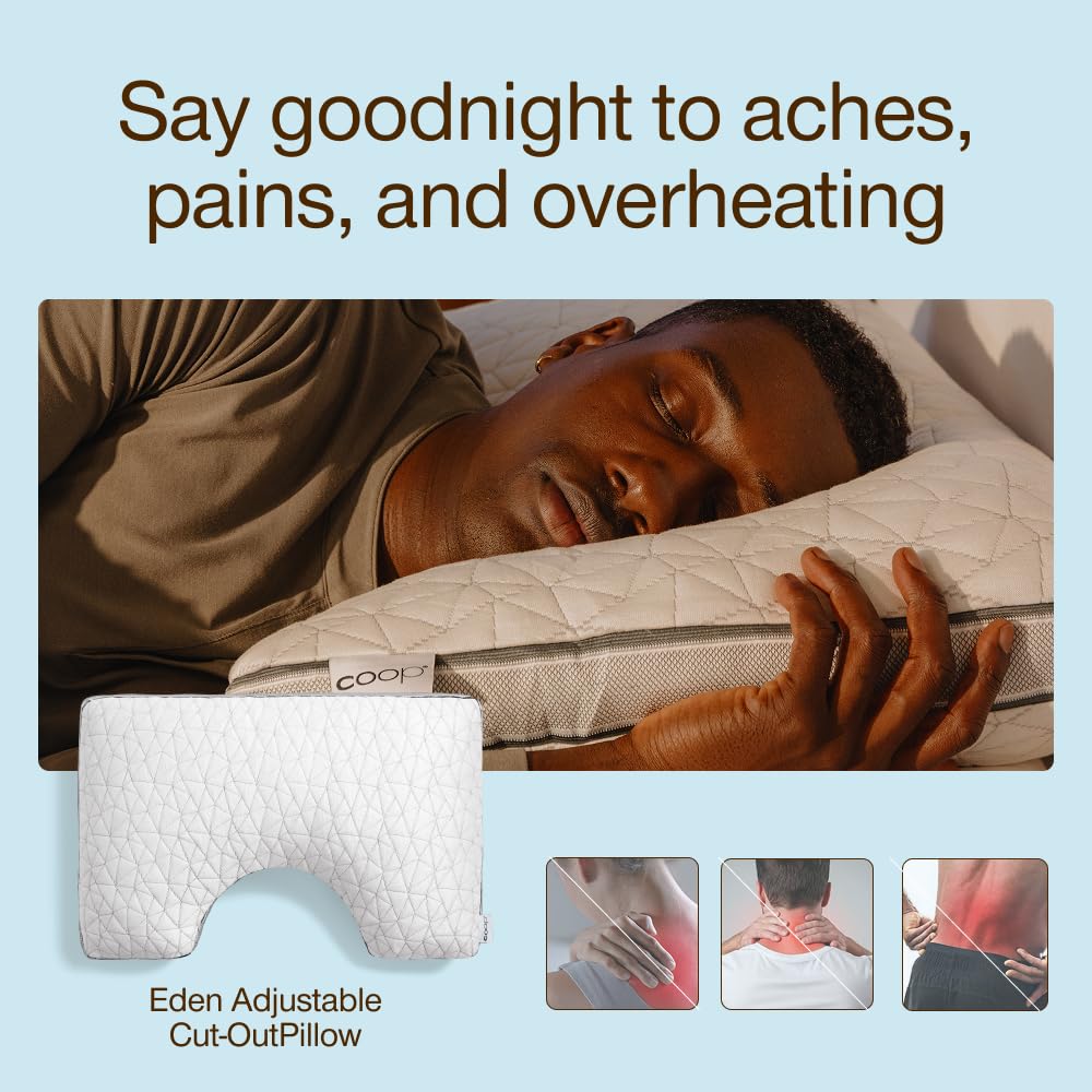 Removable cover with gusset keeps fill evenly distributed night after night.