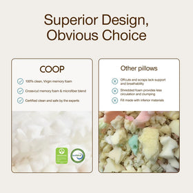 Coop Home Goods long body pillow used for cuddling and TV watching.