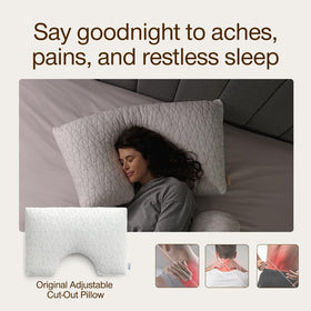 Coop Home Goods Memory Foam Core delivers plush yet supportive comfort.
