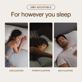 Coop Home Goods Original Pillow memory-foam blend core, offering plush, adaptive support