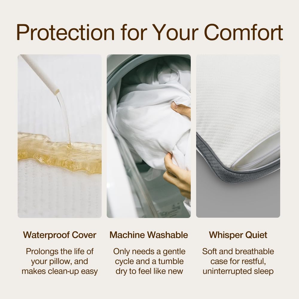 Coop Home Goods Ultra-Tech protector made with Lulltra fabric for soft, breathable feel