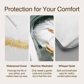 Coop Home Goods Ultra-Tech protector made with Lulltra fabric for soft, breathable feel