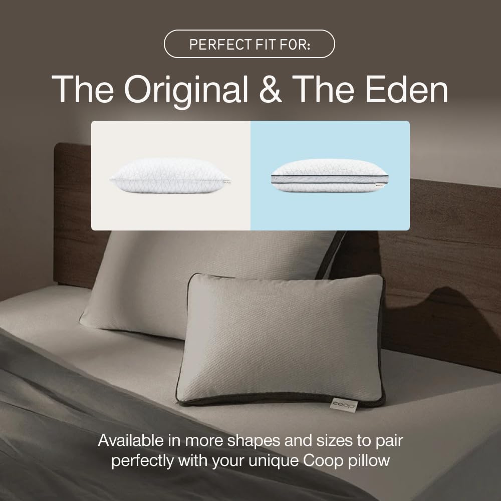 Coop Home Goods Ultra-Tech Pillow Protector pack of 2 king covers saves time