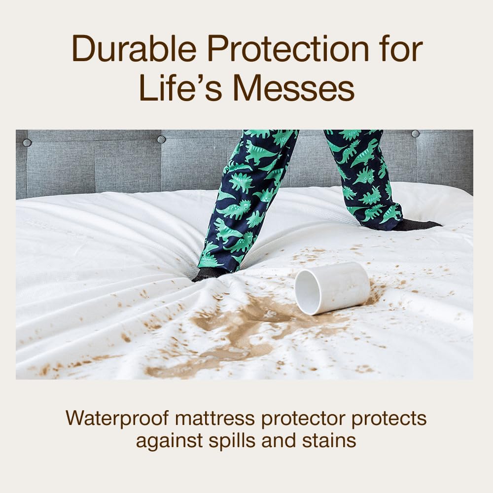 Coop Home Goods Ultra-Tech protector noiseless design reduces crinkle noise