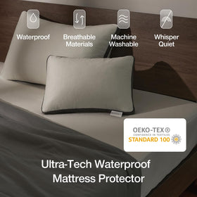 Coop Home Goods Ultra-Tech protector side breathable panels keep nights cooler and quieter
