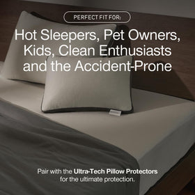 Coop Home Goods Ultra-Tech protector machine washable for easy care