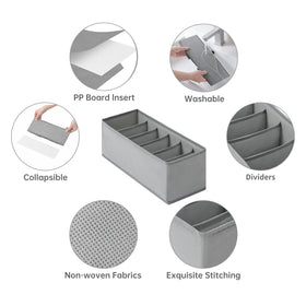 Coorganisers closet drawer organization setup makes easy access and tidy spaces.