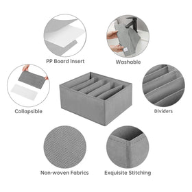 Coorganisers foldable clothes organizer enabling space-saving storage