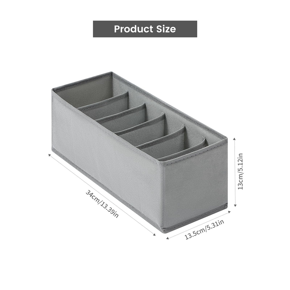 Coorganisers grid 2-17in belt slot highlights efficient storage for multiple items.