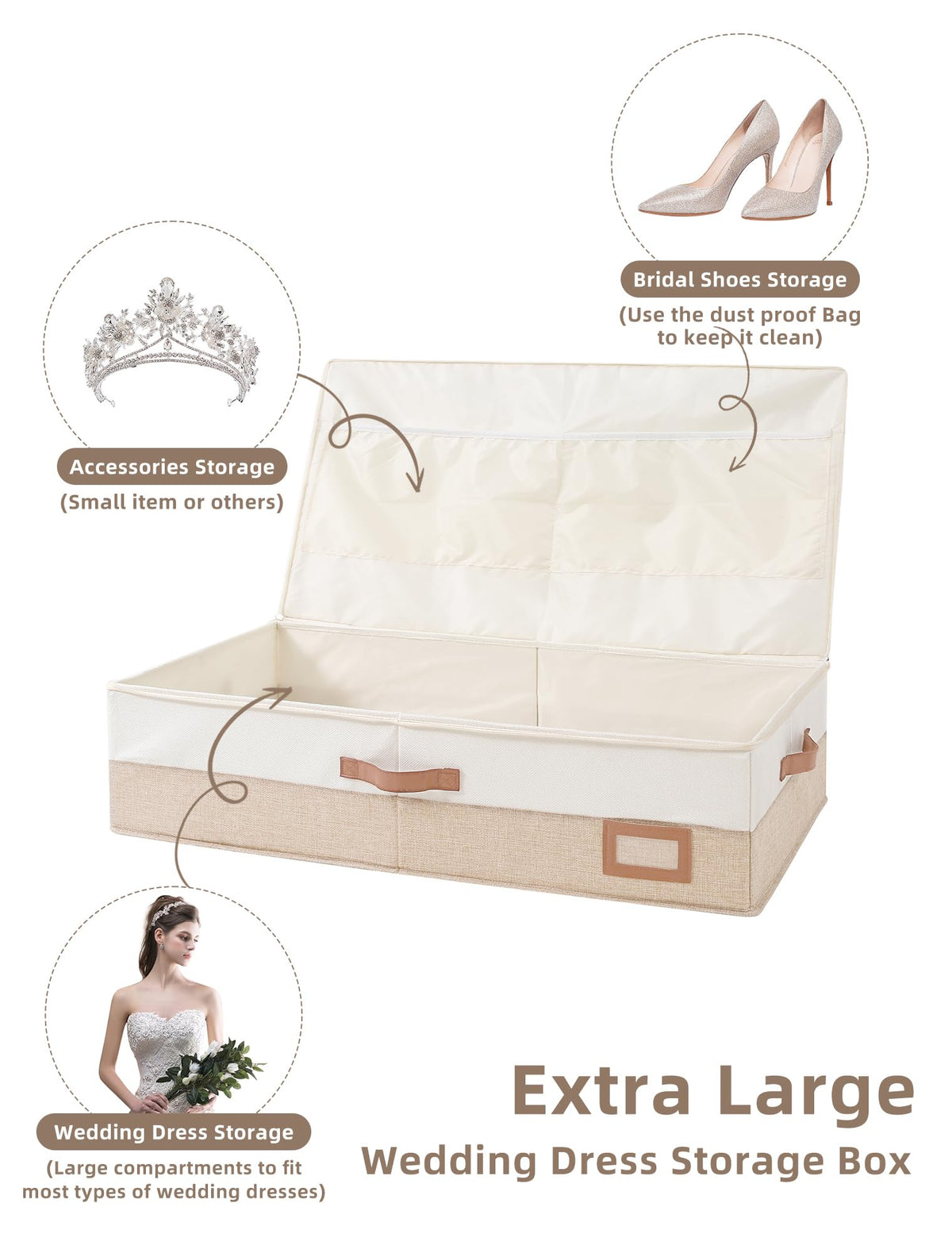 Coorganisers dustproof bag protecting shoes and keeps storage clean
