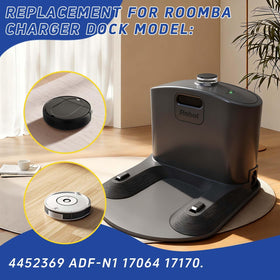 Copeeanzy charging base connected to Roomba 500–900 series.