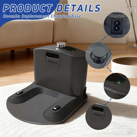 Copeeanzy replacement Roomba charging base for quick swap.