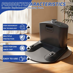 Copeeanzy universal Roomba charger supports 110–220V worldwide.