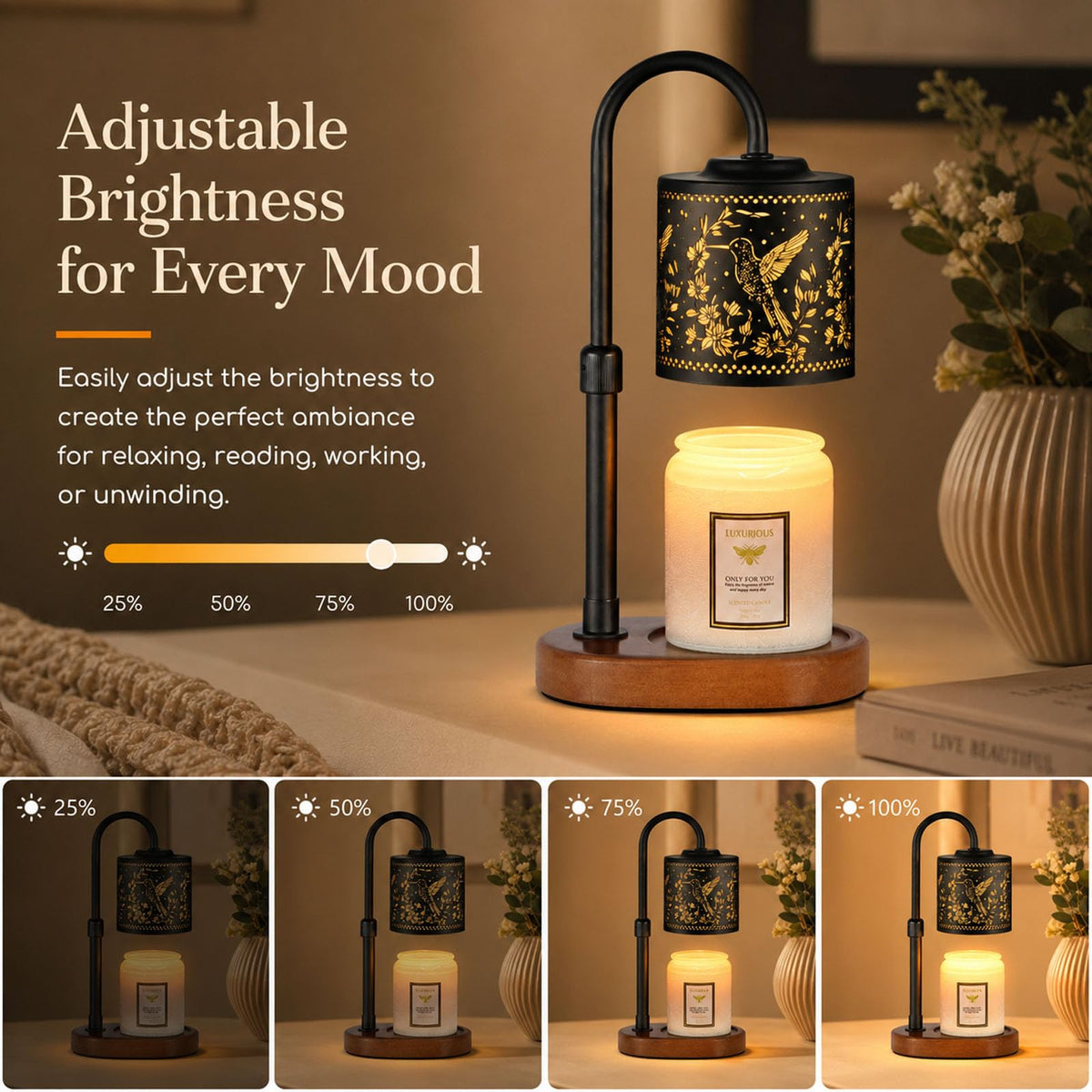 Copinpin jar candle compatibility view fits Yankee jars for versatile use