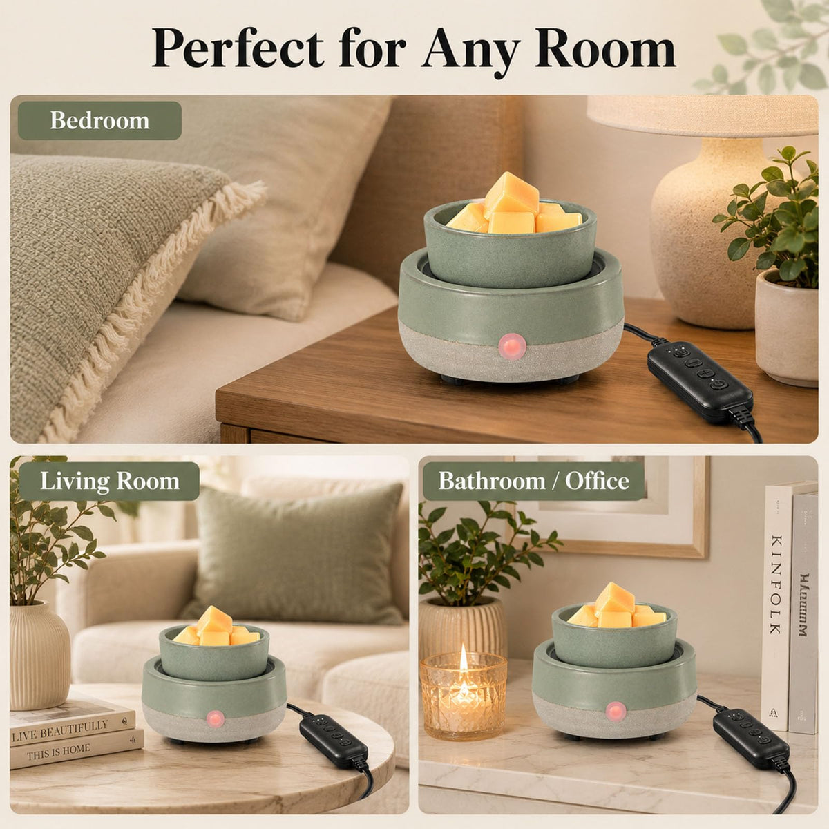 Copinpin eco-friendly no-flame design promotes safer fragrance diffusion