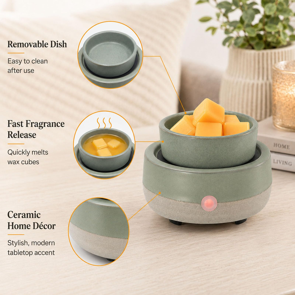Copinpin switch-on view demonstrates easy plug-and-diffuse fragrance
