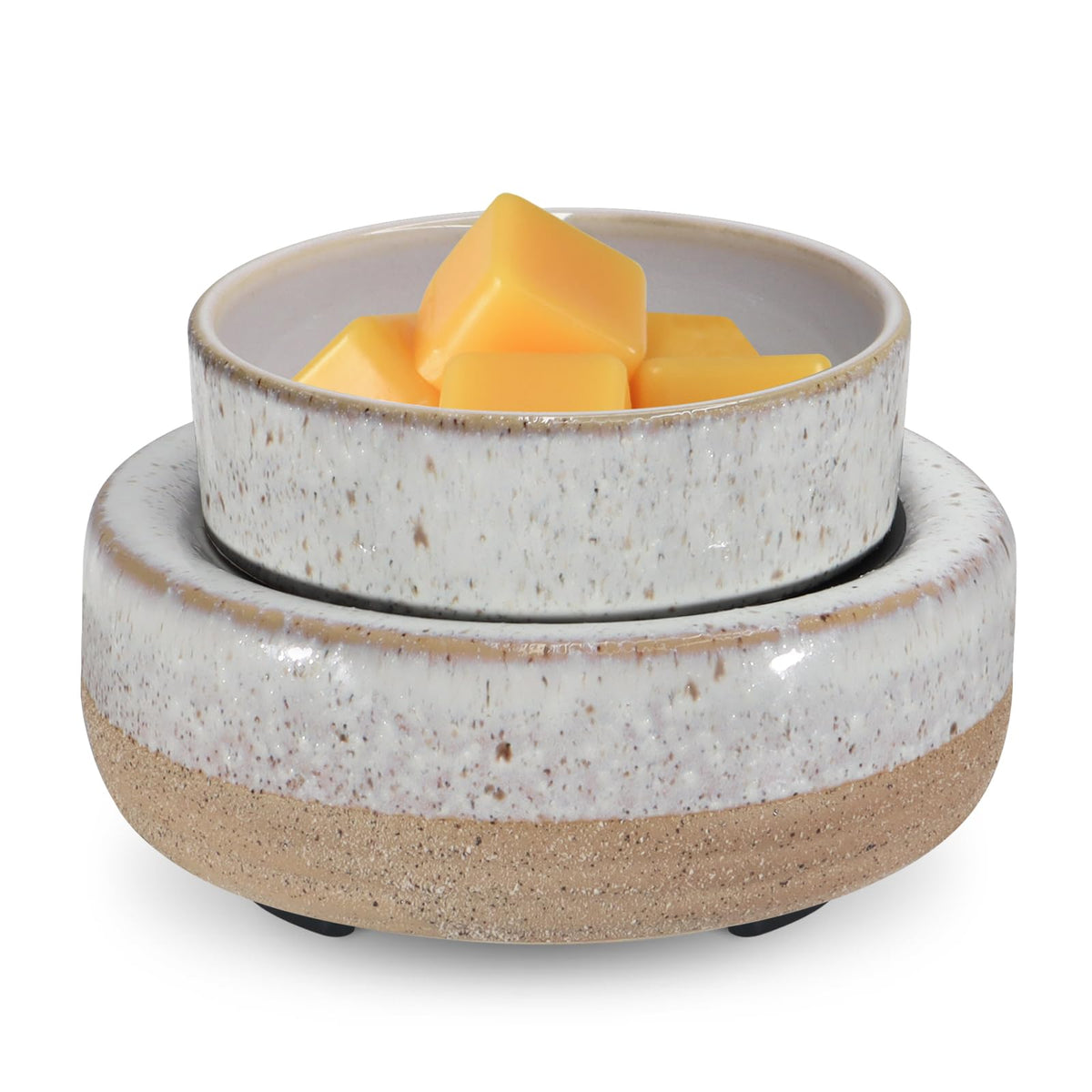 Copinpin wax burner ceramic three-in-one in stylish ceramic finish for versatile fragrance.